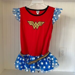 DC Comics Originals Wonder Woman‎ Girls Costume Shirt Red Blue